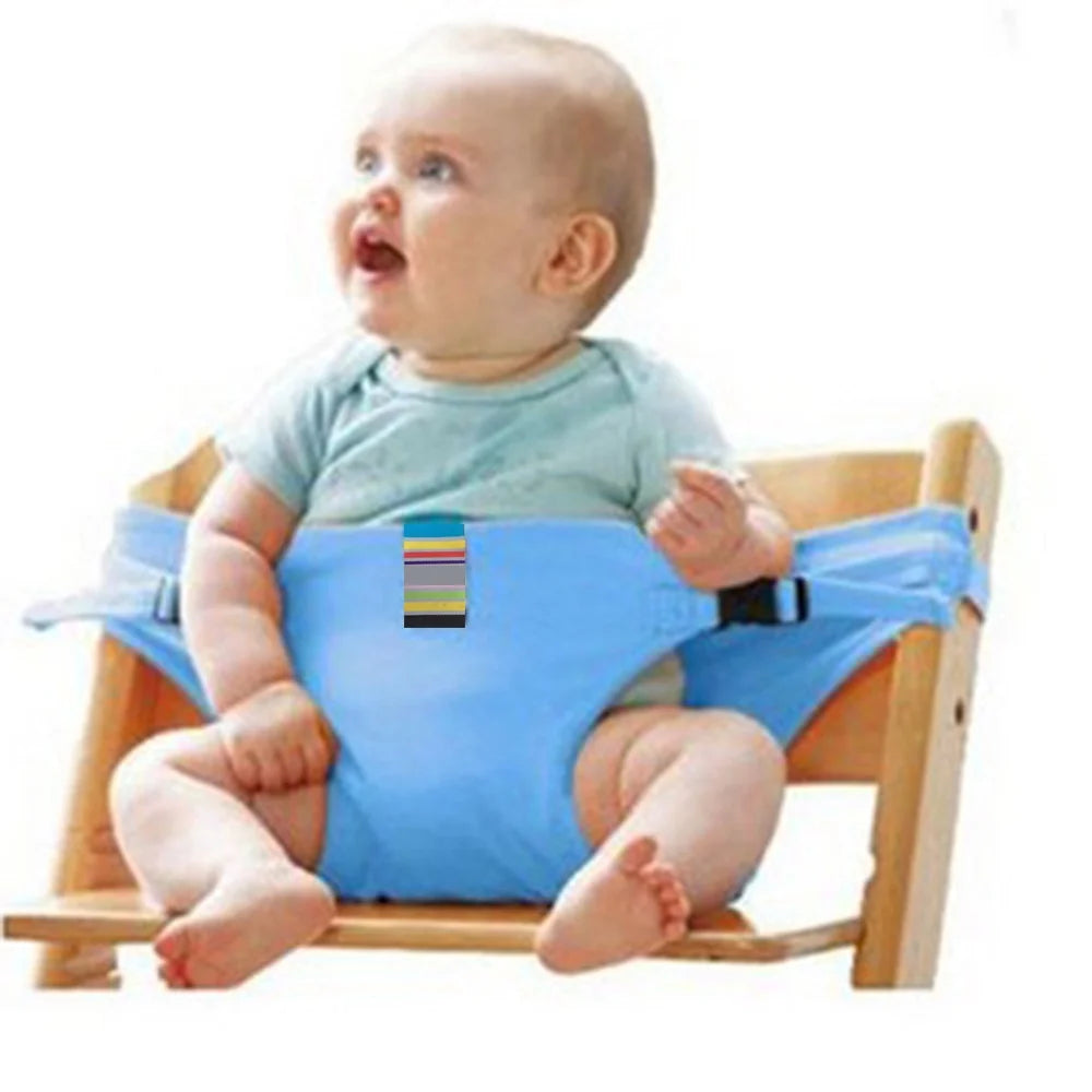 Baby Meal Strap Portable Child Seat Harness Baby Meal Strap Prevent Baby from Falling Foldable Portable Storage