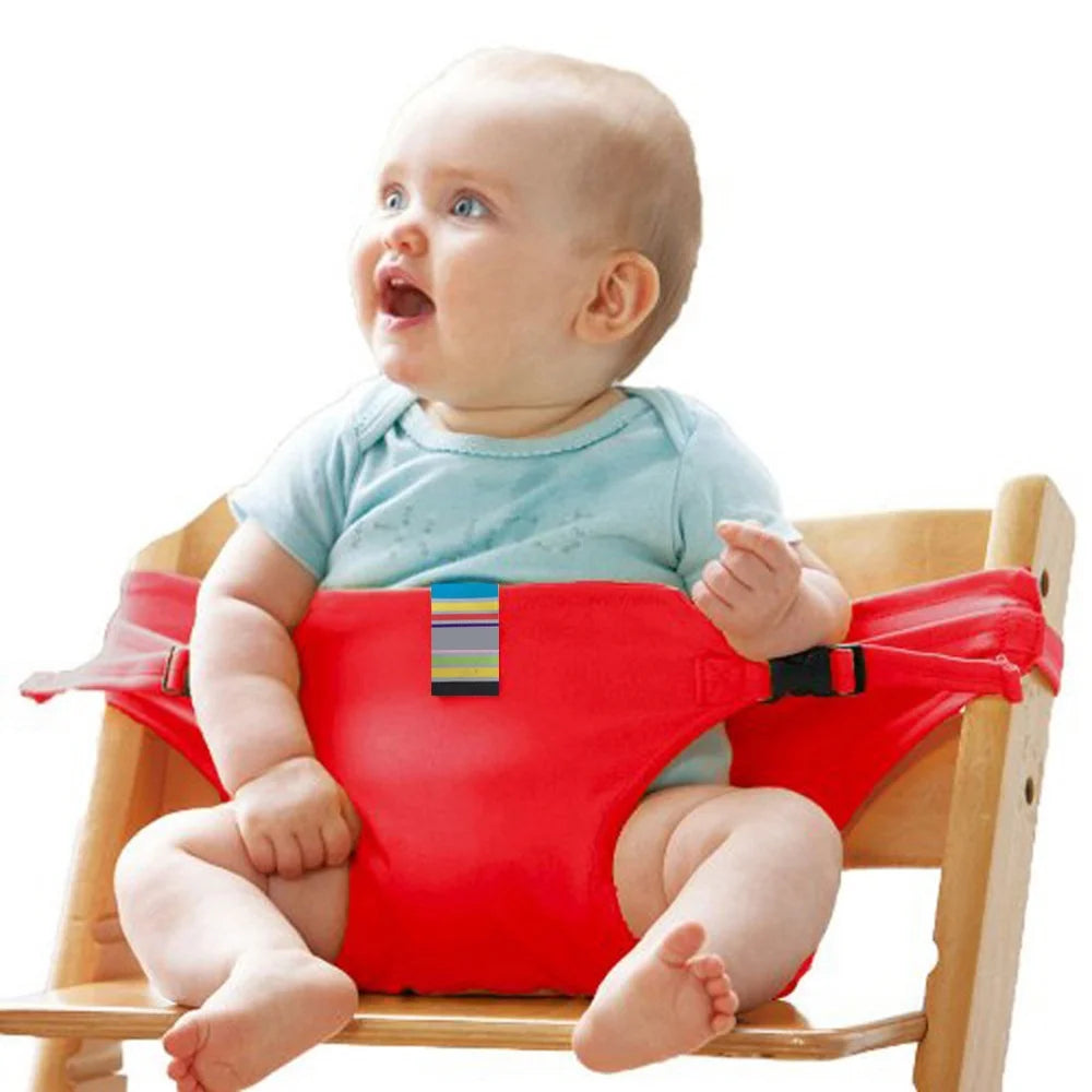 Baby Meal Strap Portable Child Seat Harness Baby Meal Strap Prevent Baby from Falling Foldable Portable Storage