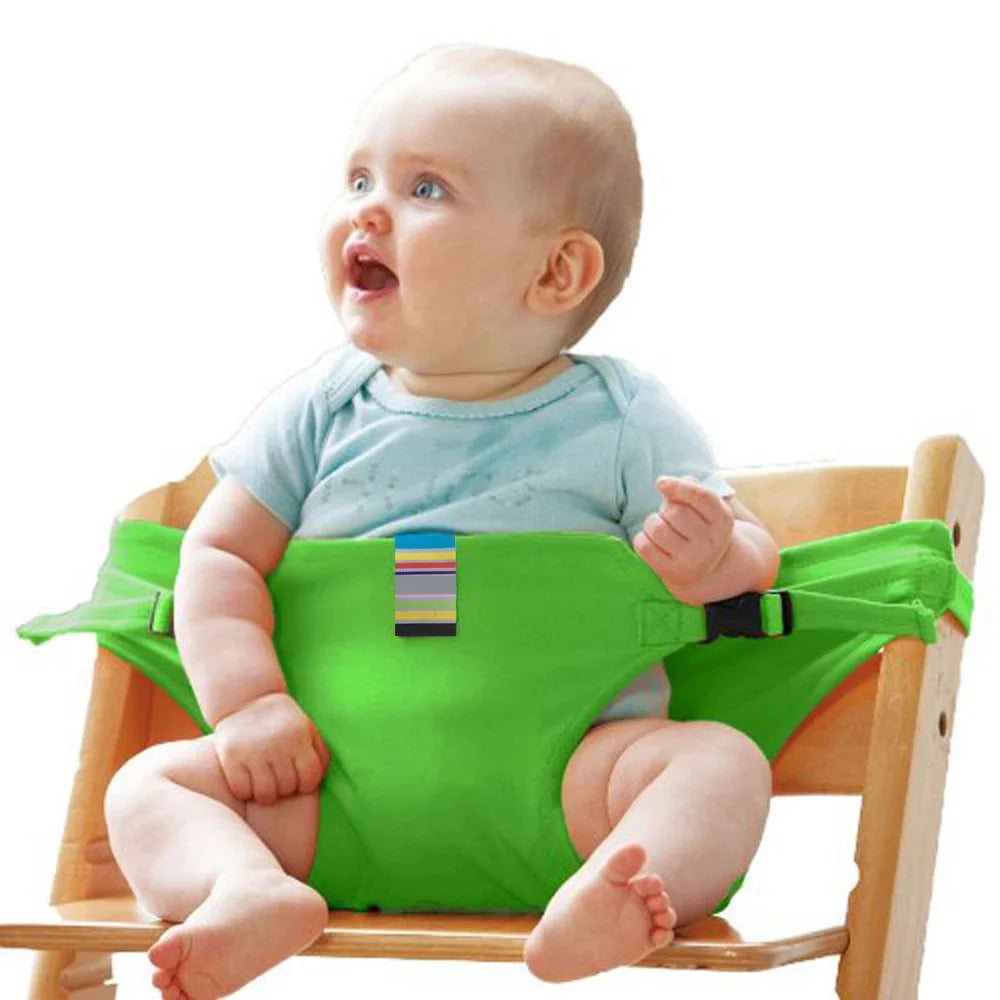 Baby Meal Strap Portable Child Seat Harness Baby Meal Strap Prevent Baby from Falling Foldable Portable Storage